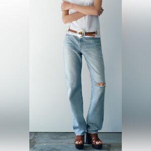 zara mid rise relaxed fit boyfriend jeans